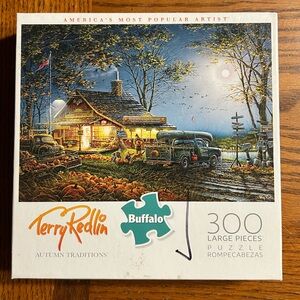 Terry Redlin "Autumn Traditions" 300-Piece Jigsaw Puzzle - Buffalo